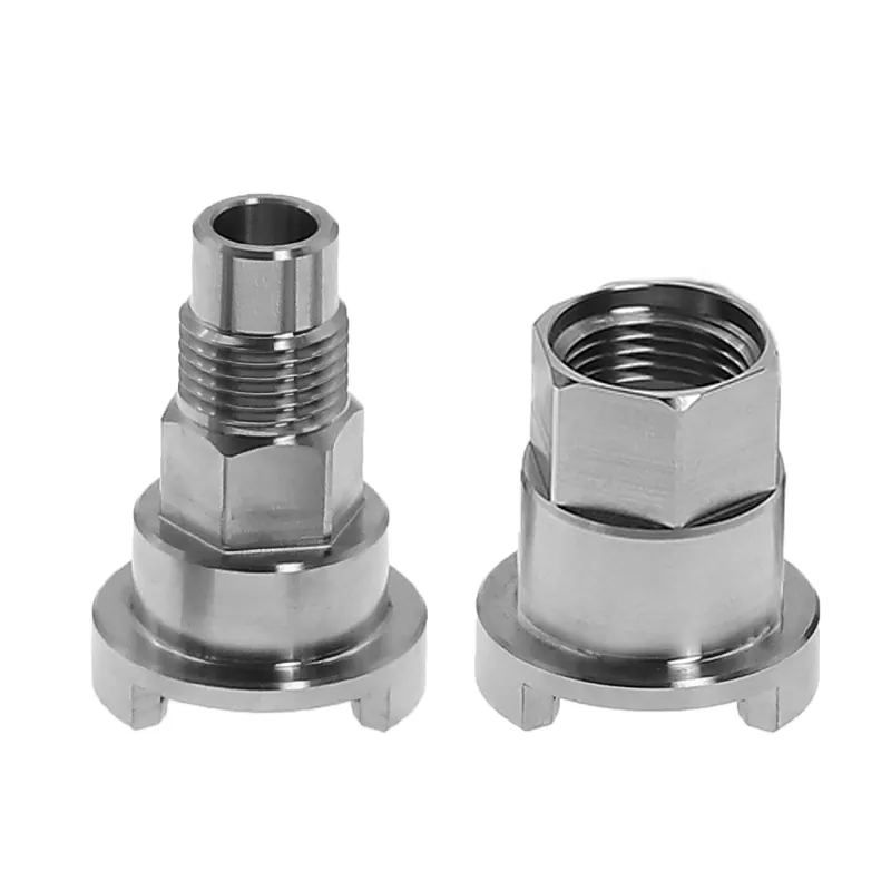 2.0 seriyalı hava spreyi silah paslanmayan polad iplik adapter