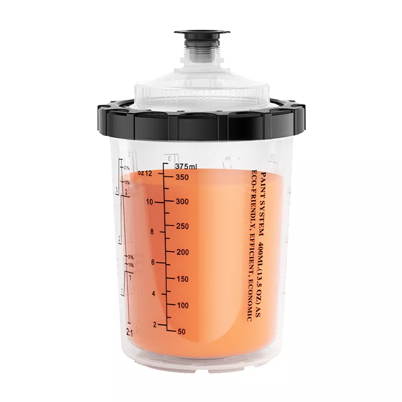 400ML Birdəfəlik Boya Kuboku Sistemi 2.0 Müasir Avtomobil və Sənaye Rəngkarlığı üçün Ən Ağıllı Seçimdir