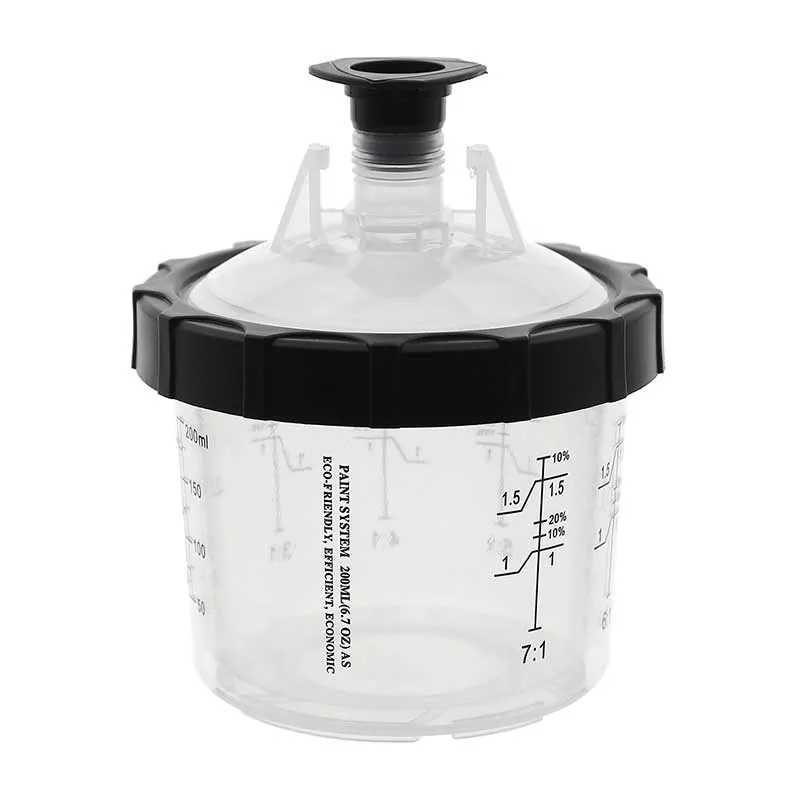 200ML Birdəfəlik Boya Kuboku Sistemi 1.0 Avtomobil və Sənaye Sprey Boya Səmərəliliyini necə dəyişdirir?